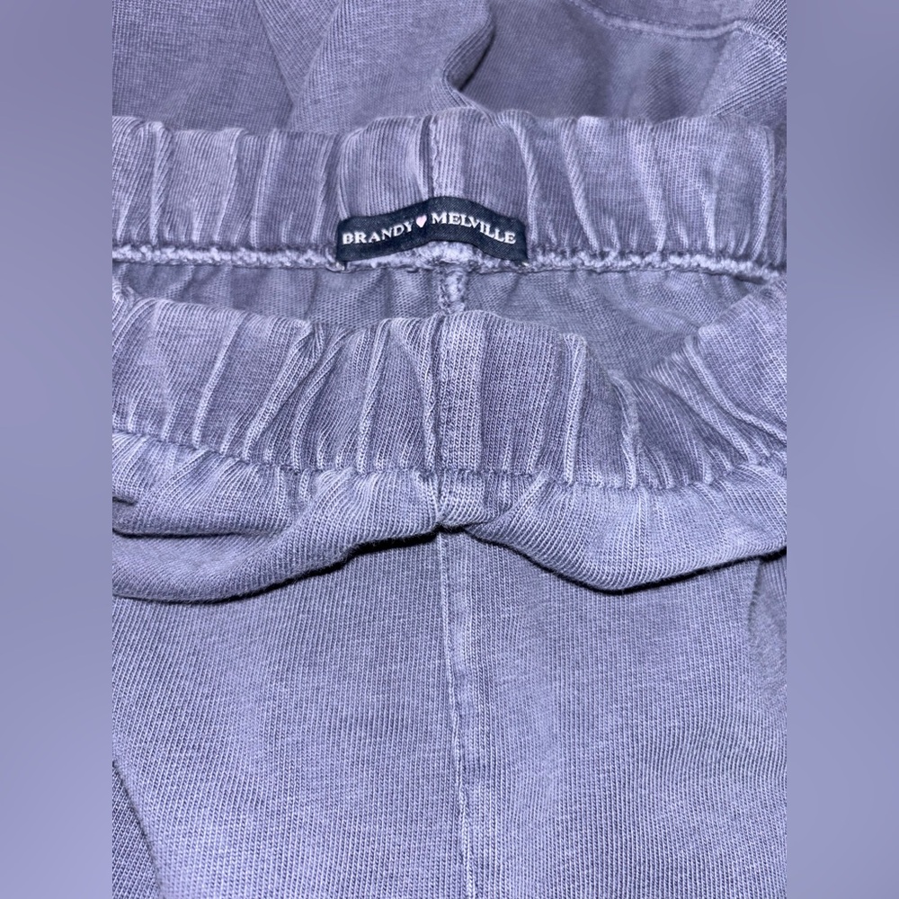 Brandy Melville Wide Leg Rosa Sweats / Washed Blue / Size S/M